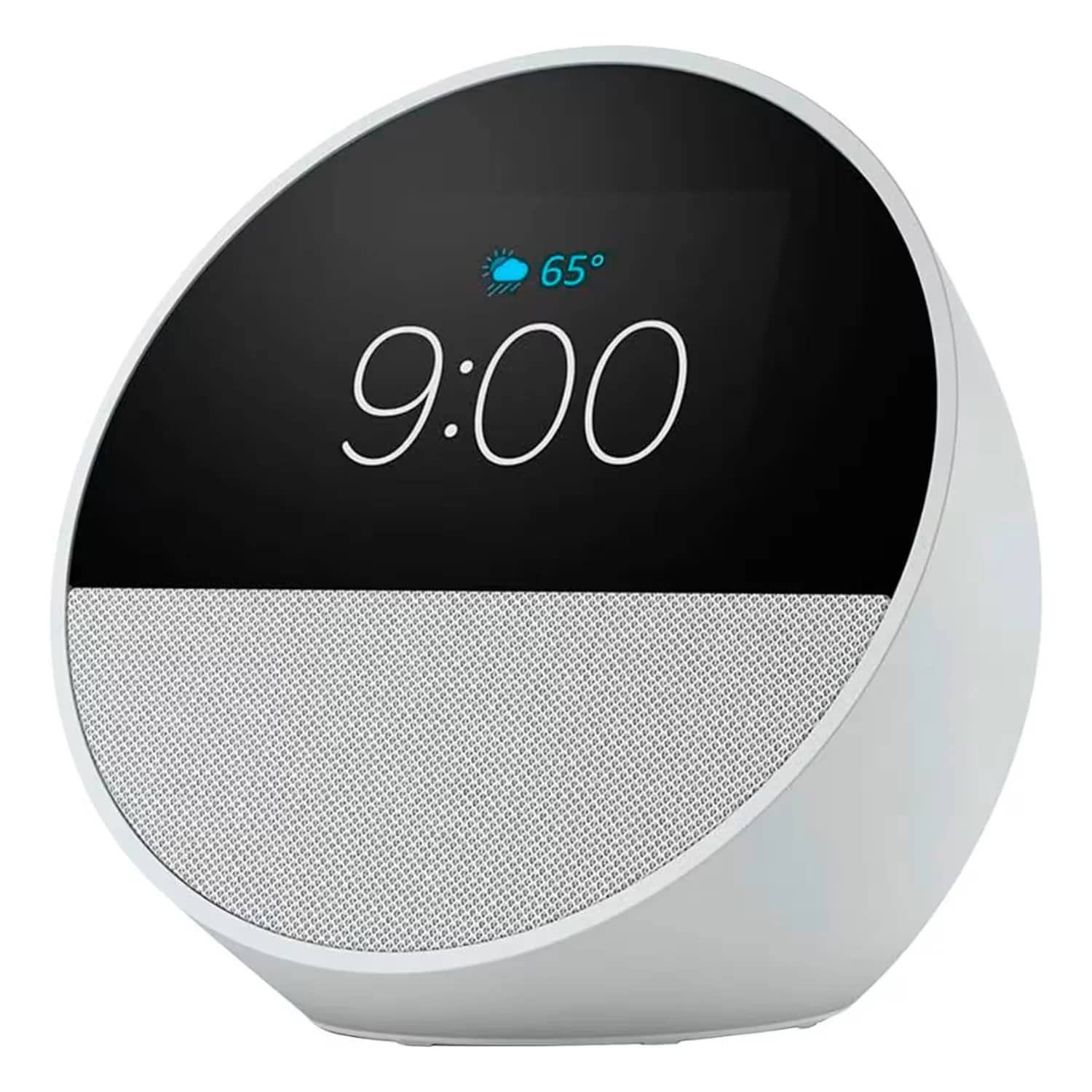 Echo Spot 2024 Com Alexa Despertador Inteligente Branco Amazon