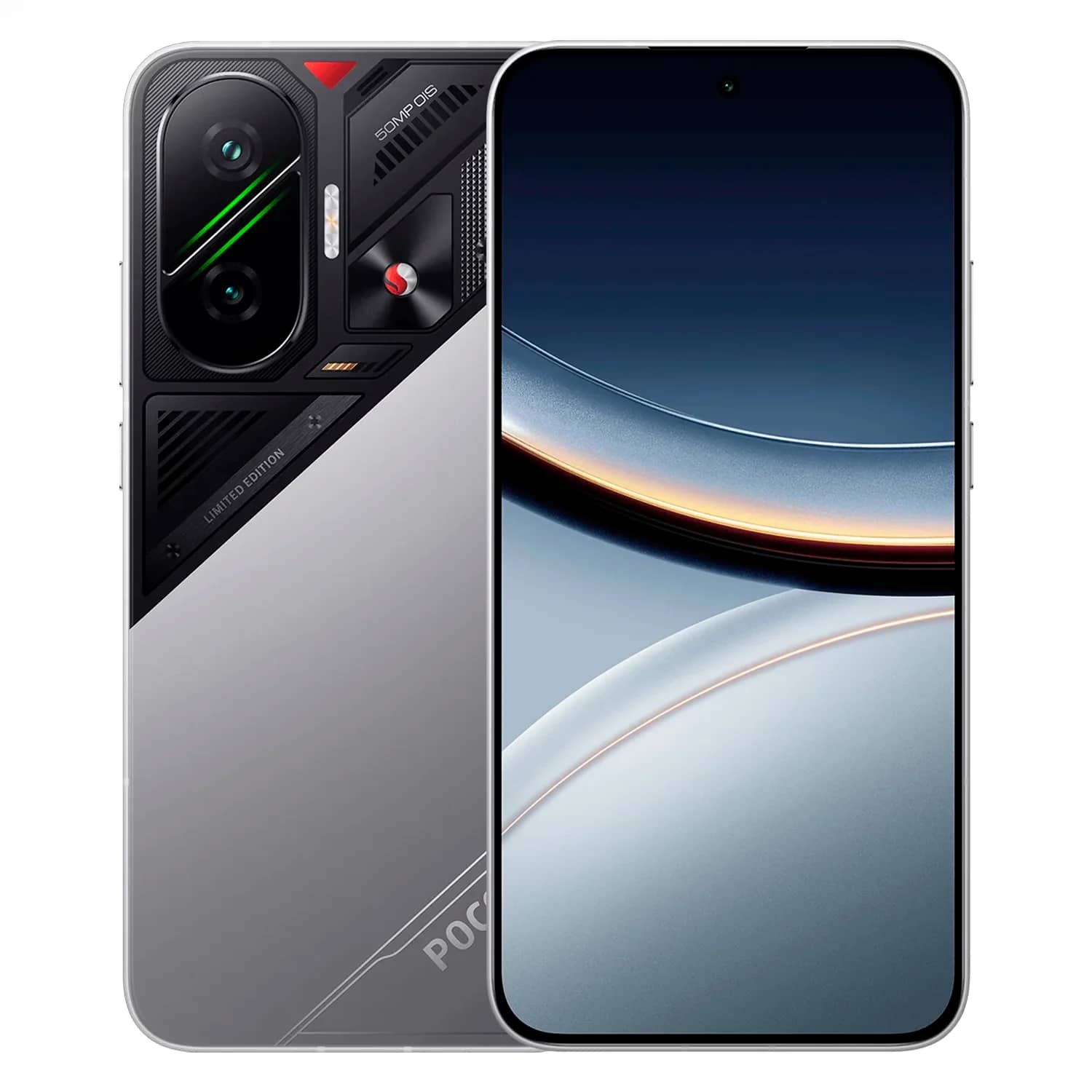 Smartphone Xiaomi Poco F7 5G 512GB 12GB RAM Dual SIM Tela 6.83" - Prata