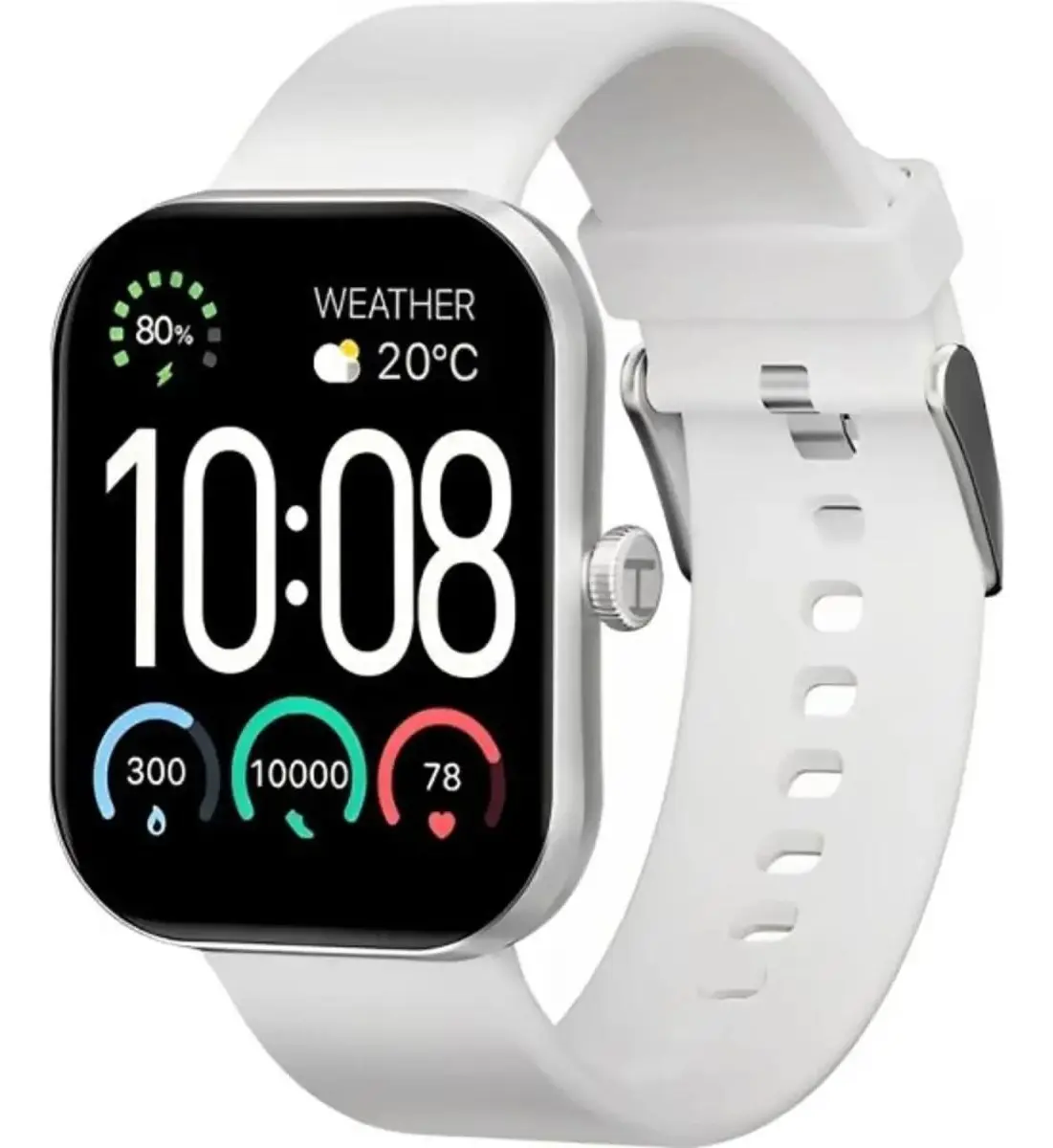 Relógio inteligente Haylou Smart Watch S6 Fitness Prata