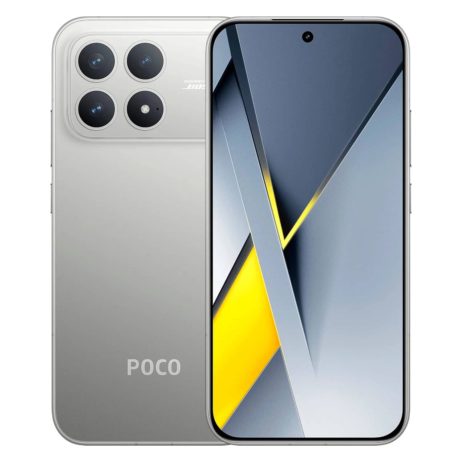 Smartphone Xiaomi Poco F8 Pro 5G 512GB 12GB RAM Dual SIM Tela 6.59" - Prata Titânio
