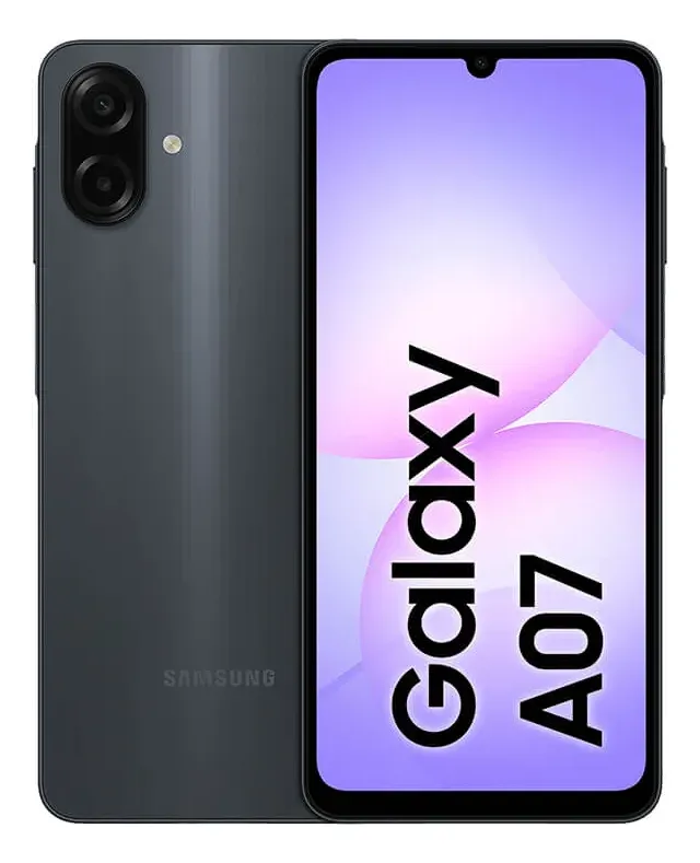 Smartphone Samsung Galaxy A07 128GB 4GB (com carregador) Preto