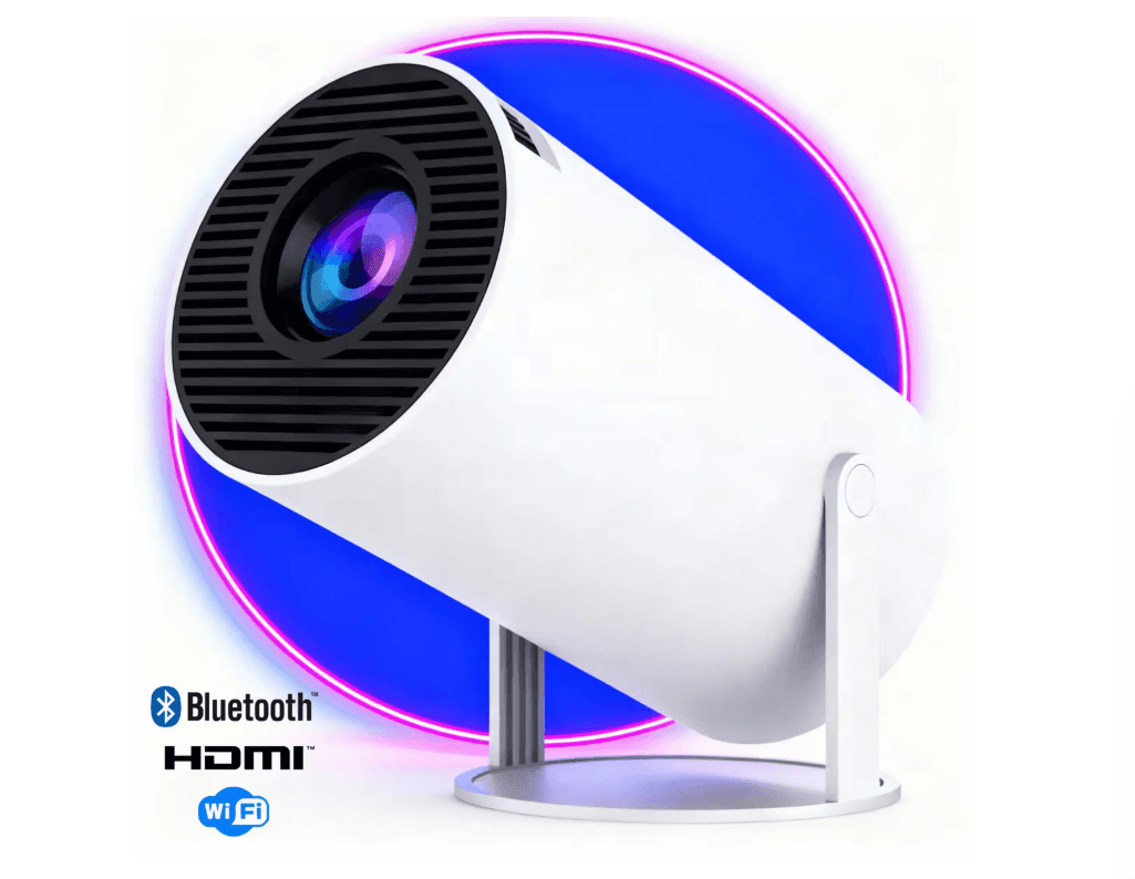 Projetor Smart Portátil Hy300 4k Full Hd Android 11 Wifi 5G Bluetooth