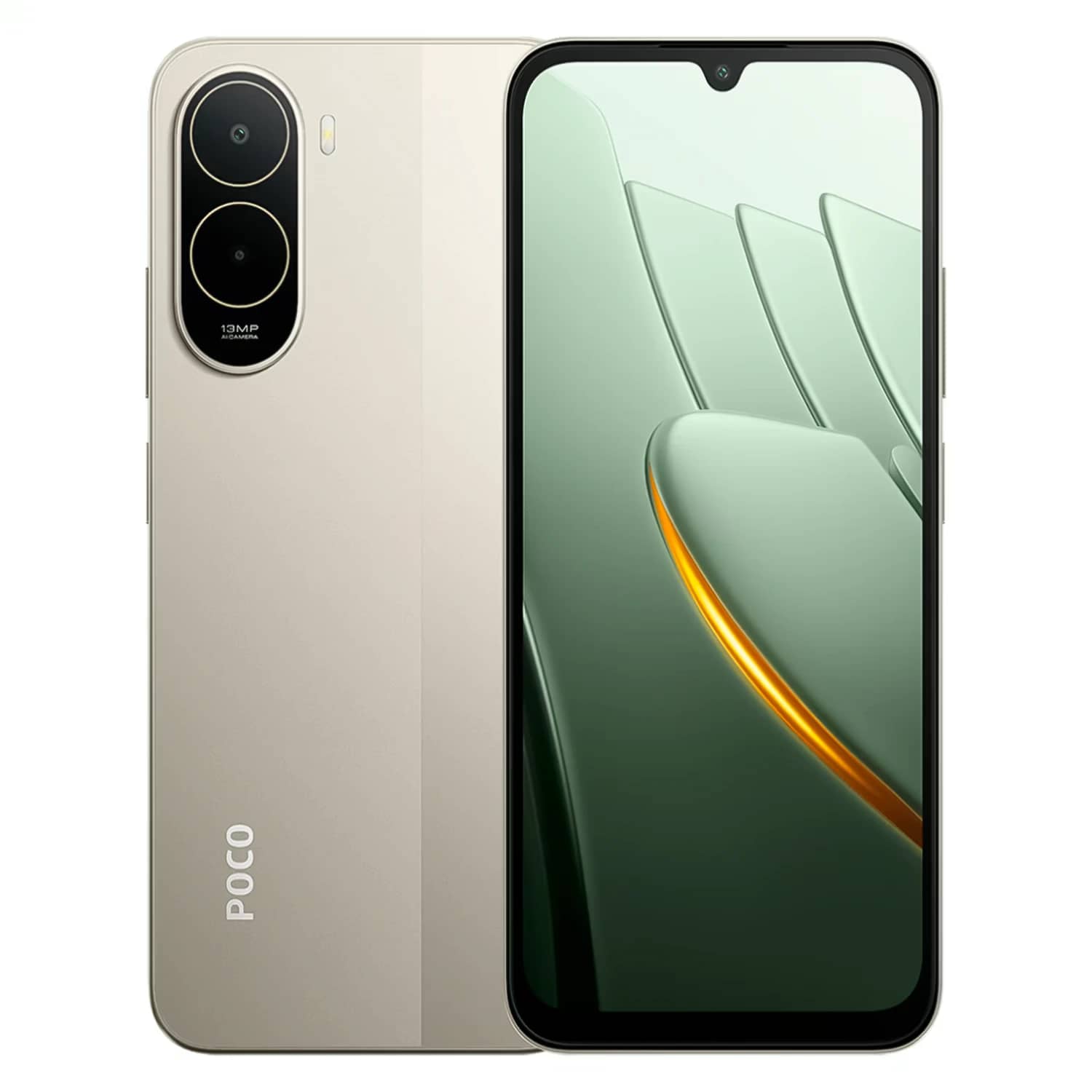 Smartphone Xiaomi Poco C81 Pro 128GB 4GB RAM Dual SIM Tela 6.9" - Dourado