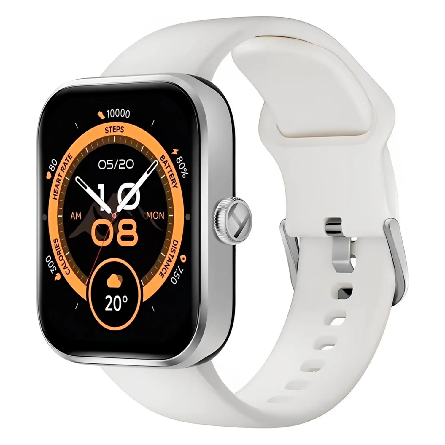 Smartwatch Haylou Watch 4 - Prata