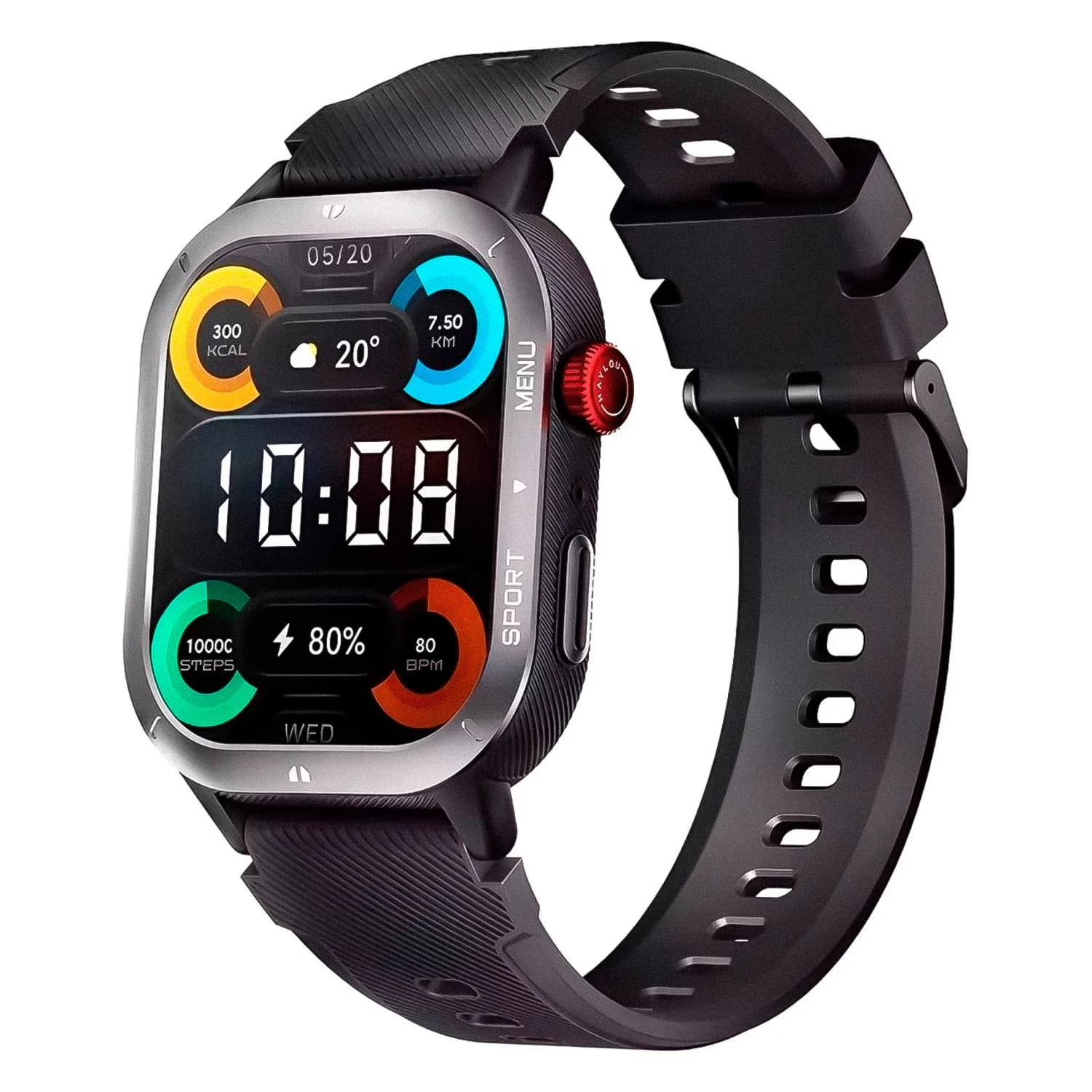 Smartwatch Haylou Iron Neo - Preto