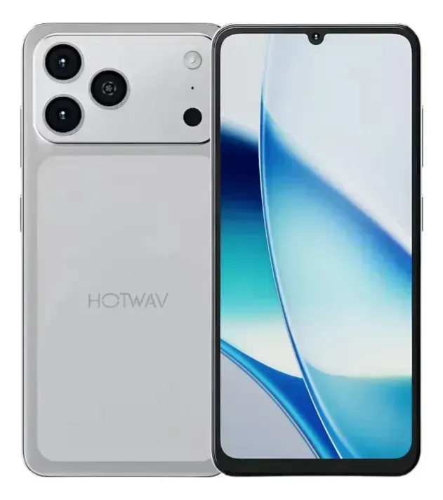 Hotwav A17 Pro Max 128GB 12GB RAM (4GB+8GB) Prata