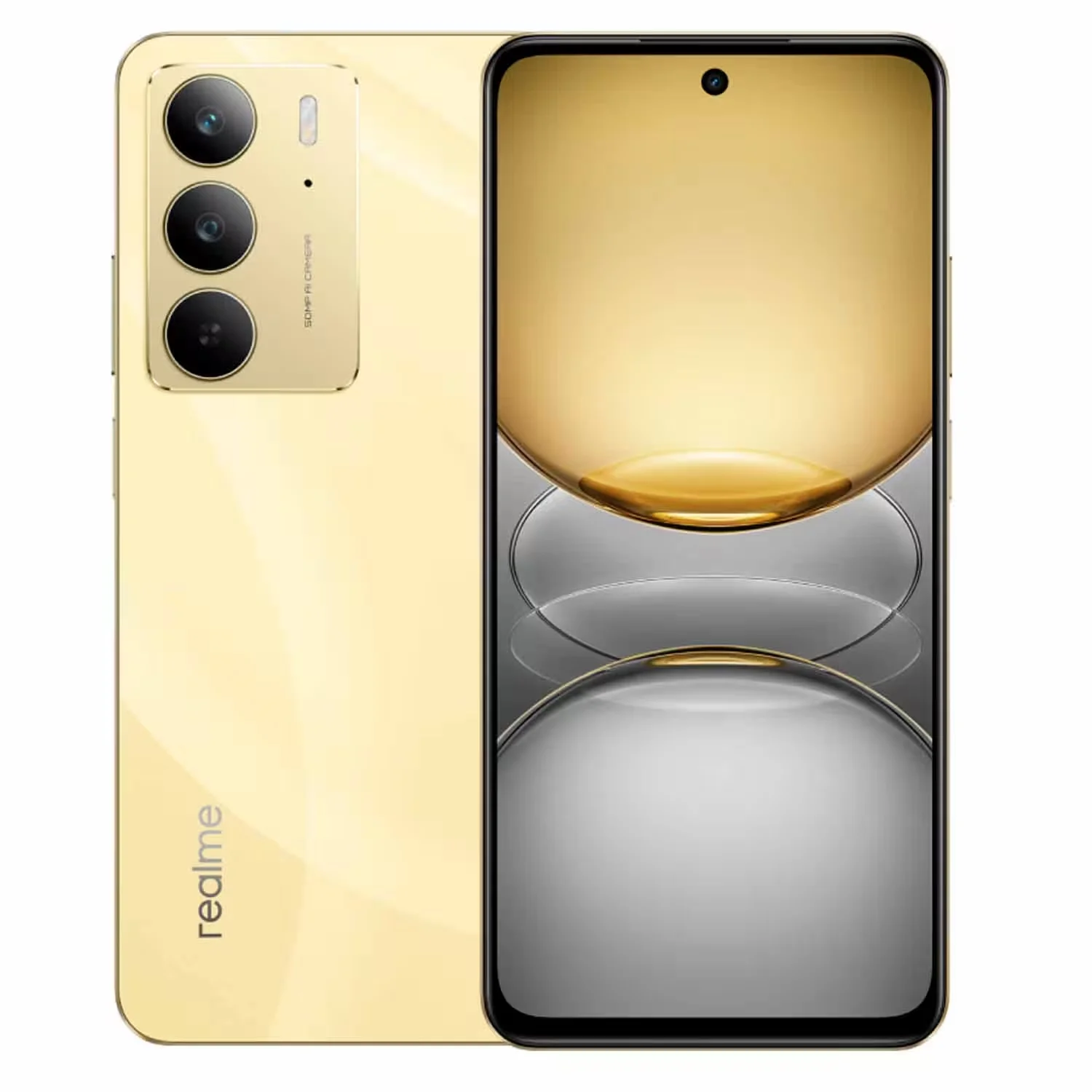Smartphone Realme C75 4G 256GB 8GB RAM Dual SIM Tela 6.72" NFC - Dourado